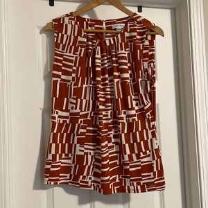 Calvin Klein size L sleeveless blouse